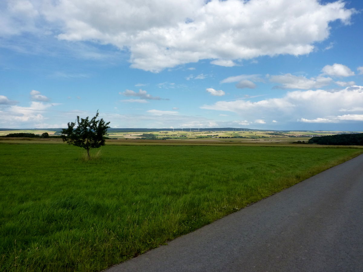 Blick von Kelze in Richtung Grebenstein