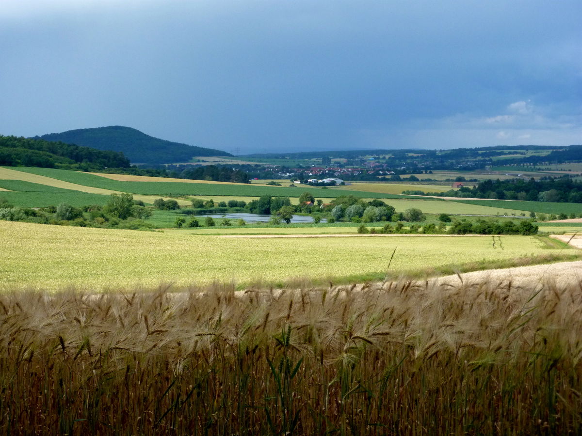 Blick von Kelze in Richtung Hofgeismar