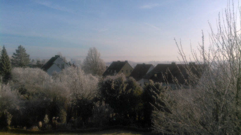 Der Blick über den Vorderen Westen Anfang Dezember