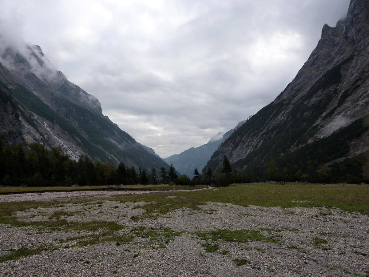 Reintal am Aufstieg zur Zugspitze