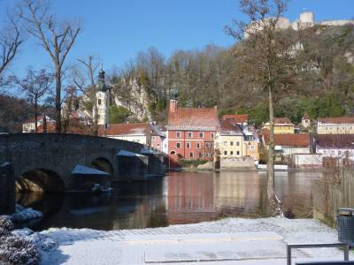 Der Ort Kallmünz liegt an der Naab, westlich von Regensburg. Klein, verträumt, entspannt und oberpfälzerisch.